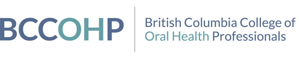 British Columbia College of Oral Health Professionals logo